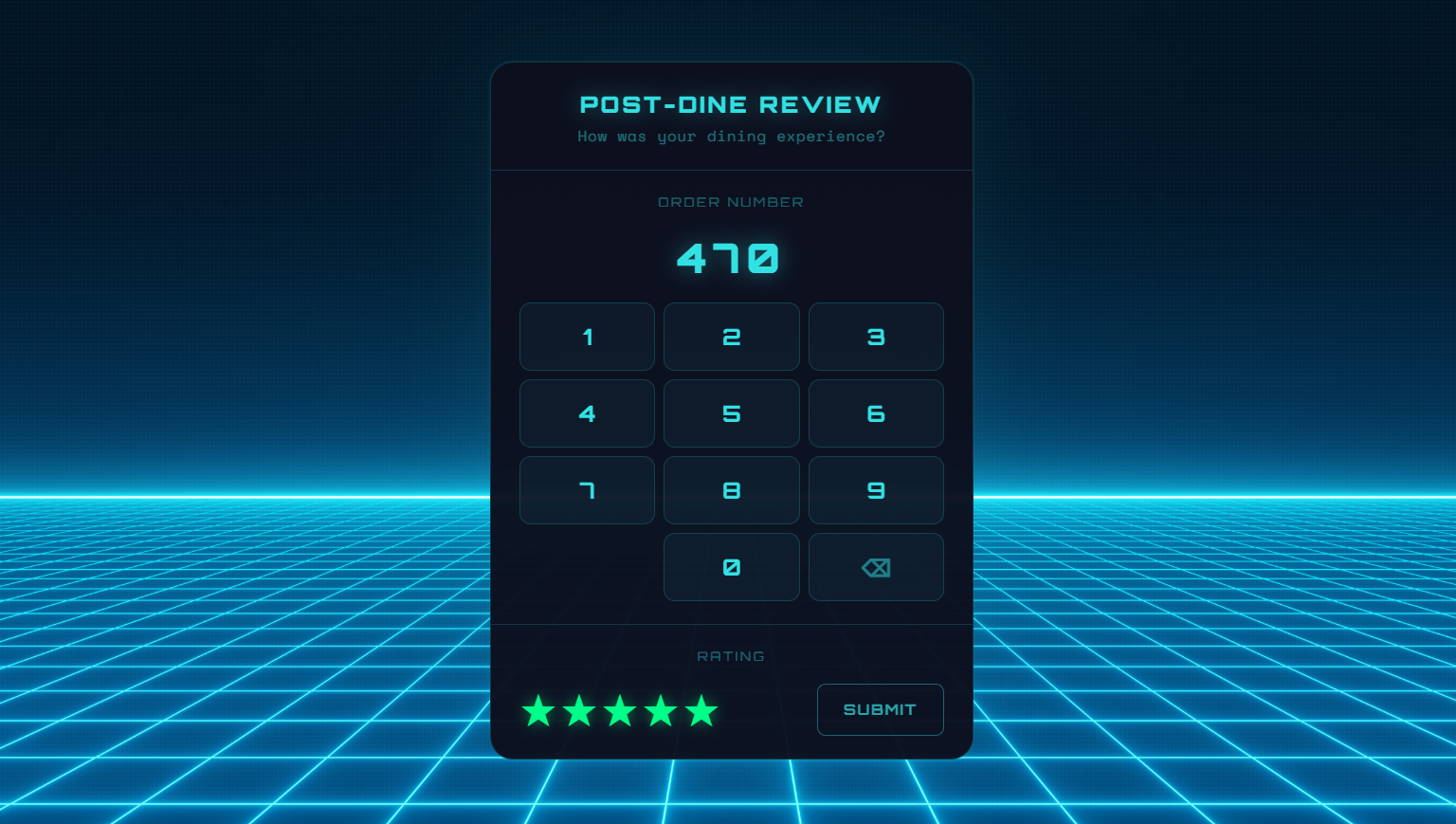 Post-Dine Review